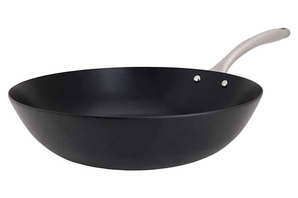 Fusion Pro wok Ø 30 cm koolstofstaal