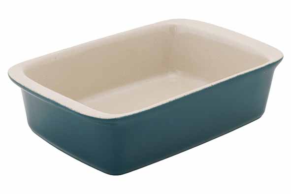 Fontestic ovenschotel groen 15,8 x 10,2 x 4 cm, 0,35 l, steengoed