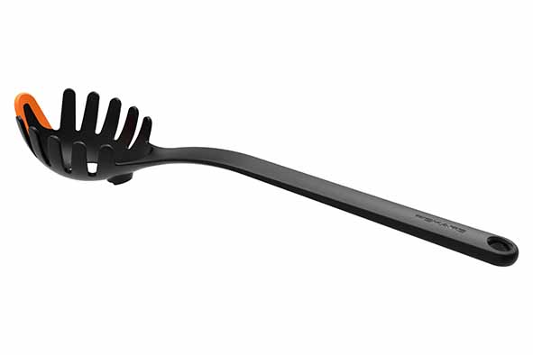 Functional Form cuillère à spaghetti 36,4 cm avec bord en silicone, 8 x 37 x 3,8 cm