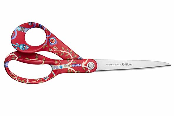 Fiskars X Iittala schaar taika rood 21 cm
