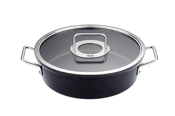 Adamant kookpot 28 cm 4,3 l, glazen deksel