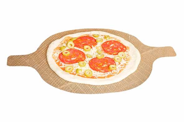 Silicone Backmatte braun 29 x 24 x 1,5 cm