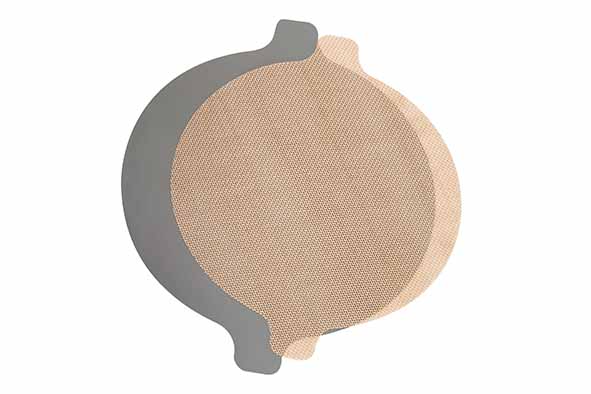 Silicone Schutz einlagen für Heißluft fritteusen Ø 23,5 cm, 2er-Set