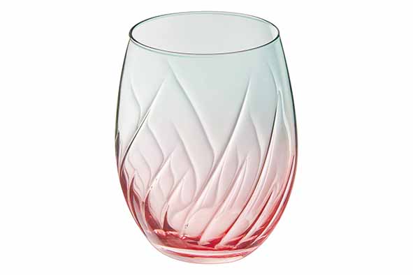 Swirly Spring tumbler 36 cl set van 4 Ø 8,1 x h10,2 cm