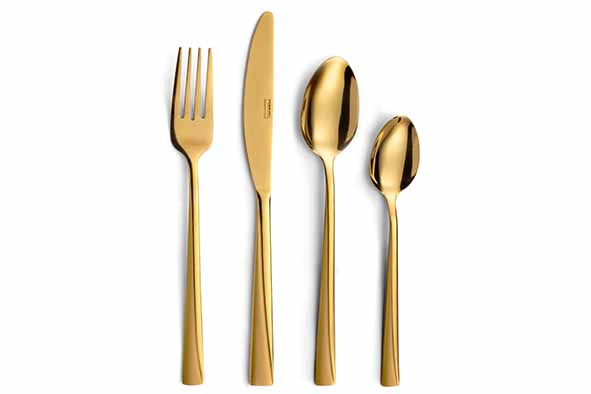 Pradel Essentiel Absolu bestekset 16-delig goud