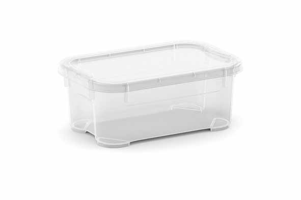 T-Box opbergbox mini 1 l transparant