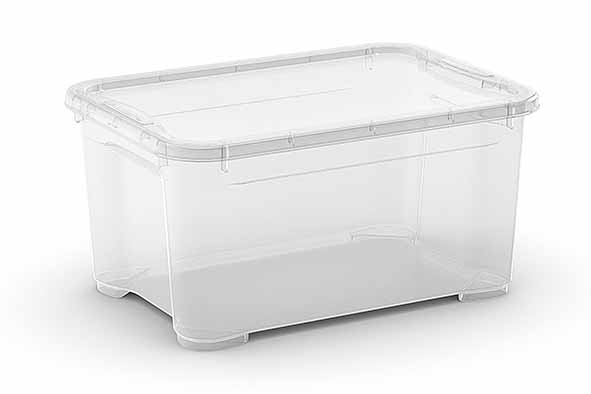 T-Box opbergbox XS, 14 l, transparant, 39 x 27 x 19 cm