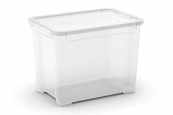T-Box opbergbox S 20 l transparant 38 x 26,5 x 28,5 cm