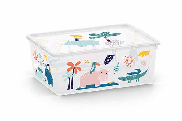 C-Box Wild Animals opbergbox S 11 l