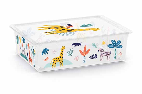 C-Box Wild Animals opbergbox L 27 l