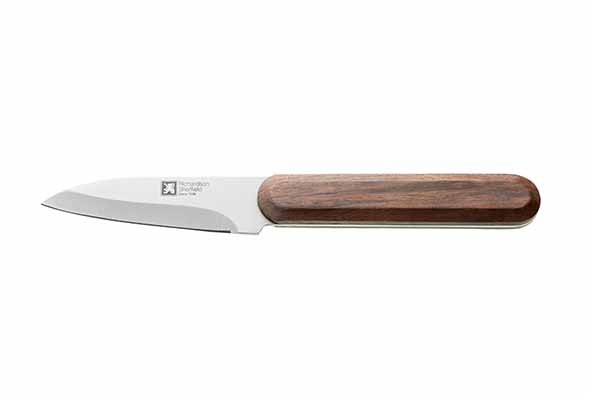 Timber Schälmesser, 9 cm, Holz und Edelstahl