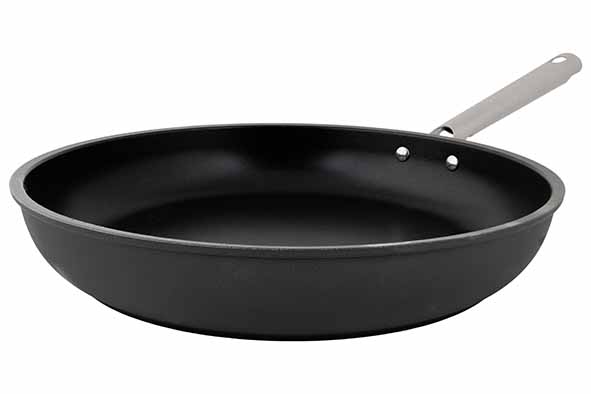 Ecodura braadpan zwartgrijs, Ø 30 cm, antiaanbaklaag