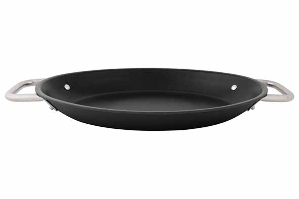 Ecodura vispan zwartgrijs, 36 x 25 cm, antiaanbaklaag