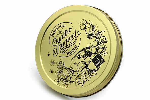 Quattro Stagioni deksel Ø 11 cm goud