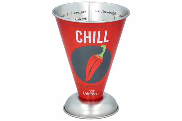 Colour Kitchen measuring jug 11 x 14.5 cm cherry red