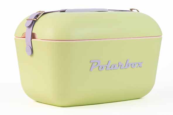 Polarbox koelbox 20 l lime-lila