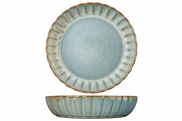Astera Ocean diep bord Ø 21,7 x 4,7 cm grijsblauw