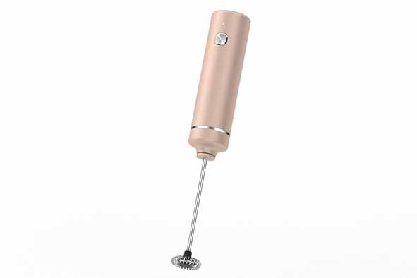 Mousseur à lait Moro cuivre clair Ø 3,2 x 20,8 cm, rechargeable