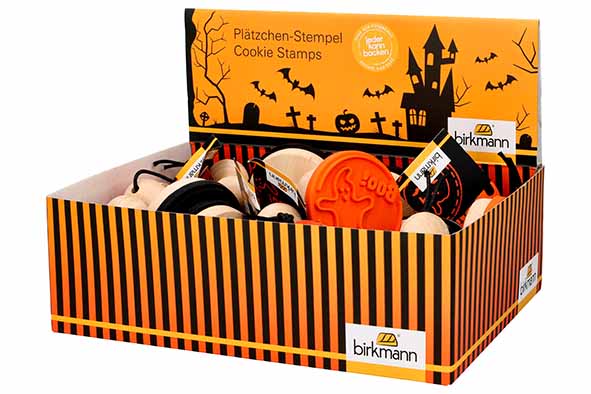 Halloween timbre à cookies lot de 16 4 motifs différents
