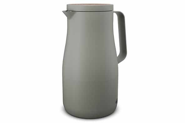 Studio Tea schenkkan matcha green 1 l 14 x 12 x H22,4 cm roestvrijstalen binnenfles groen