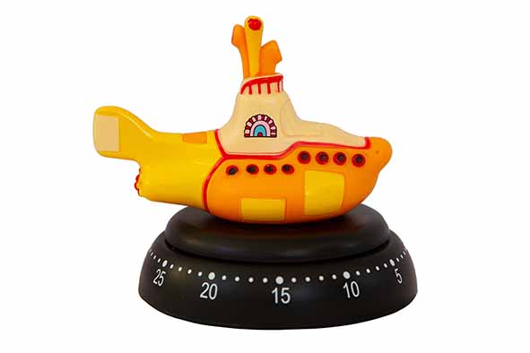 Kookwekker Yellow Submarine Ø 7,9 x 12,7 cm