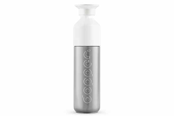 Dopper Insulated insulated bottle 350 ml silver white Ø 6 cm