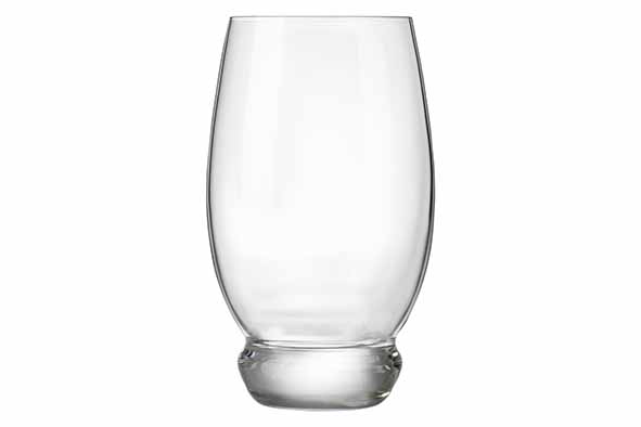 Backdoor'20s glas bramble 50 cl set van 6 Ø 8,6 x H14,5 cm kristalglas transparant