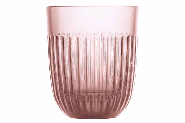 Ouessant gobelet rose 260 ml lot de 6 Ø 8 cm