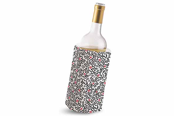 Active Cooler rafraîchisseur vin Keith Haring sleeve