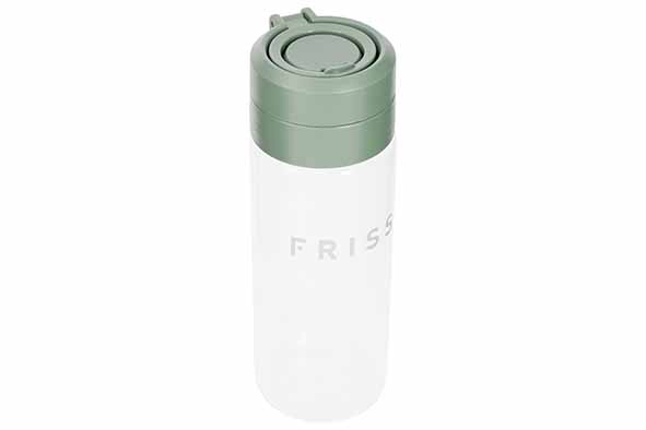 Hydration drinkfles PETG 600 ml groen Ø 7 x 21 cm