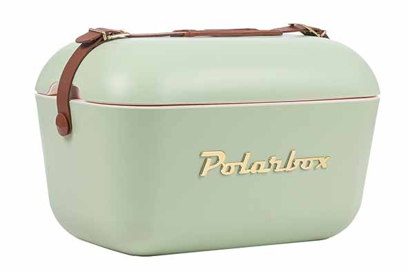 Polarbox koelbox olive-green-gold 20 l