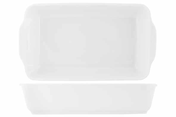 Essentials ovenschotel rechthoekig 26,5 x 15 x 5,5 cm wit