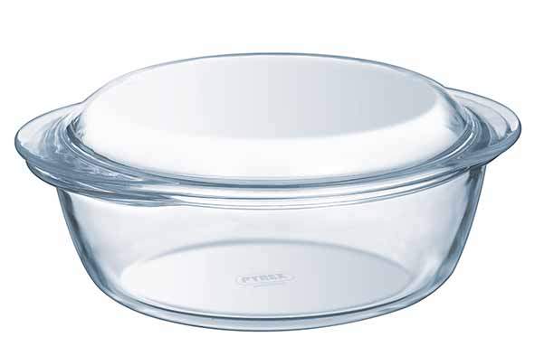 4-in-1 stoofpot rond 1,6 + 0,5 l 24 x 20 x 10 cm