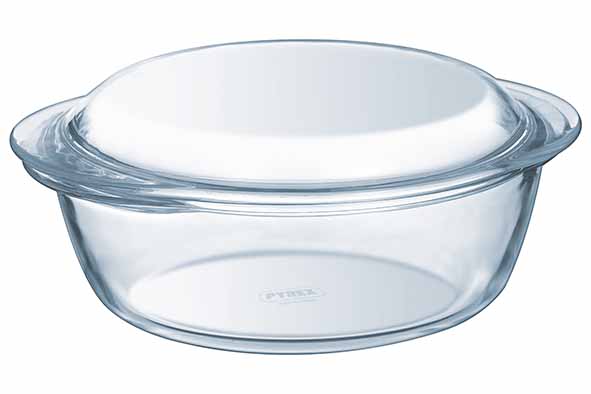 4-in-1 stoofpot rond 2,2 + 0,8 l 27 x 24 x 9,6 cm