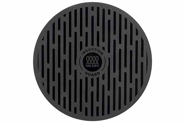 Induction Guard protection induction Ø 20 cm, silicone, noir