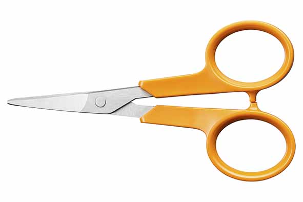 Classic gebogen manicureschaar 10 cm