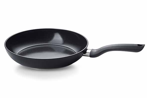 Essential braadpan, Ø 28 cm, aluminium, zwart, 2,5 l, 47.5 x 29 x 9 cm