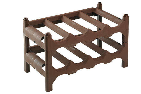 Alhambra Weinregal, 2er-Set, für 2x 4 Flaschen, 41 x 41 x 24 cm