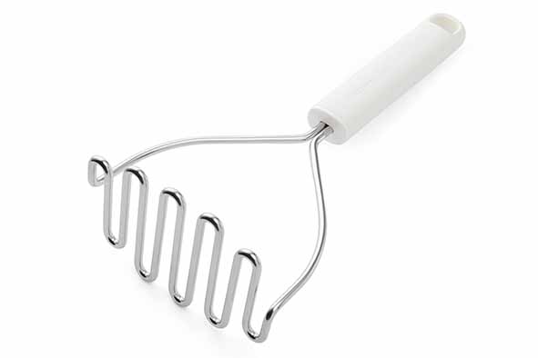 Classic Porcelain White Kartoffelstampfer 25,5 cm