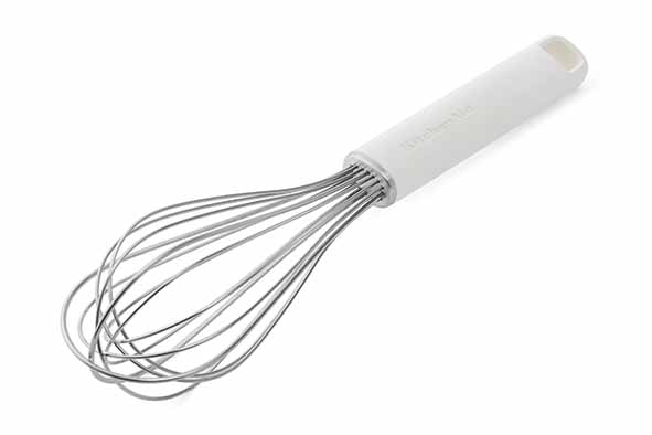 Classic Porcelain White Schneebesen 27 cm