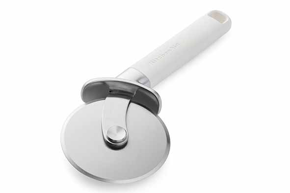 Classic Porcelain White pizzasnijder 24,5 cm