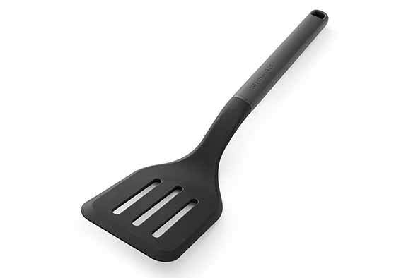 Classic Charcoal Grey Pfannenwender geschlitzt 34 cm