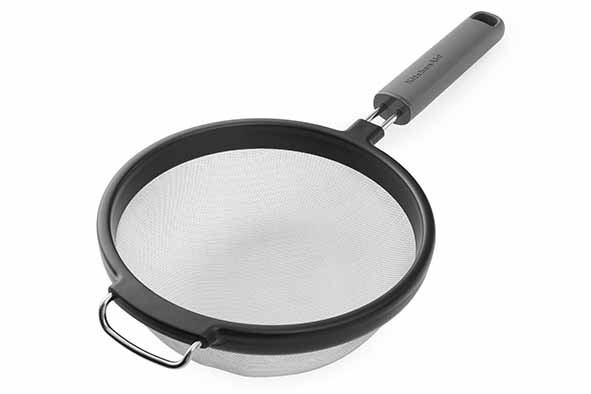 Classic Charcoal Grey Sieb Grau Schwarz Ø 17 cm
