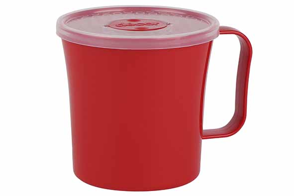 Microsafe Suppenbecher 450 ml mit Griff 13,5 x 11,5 x 11 cm