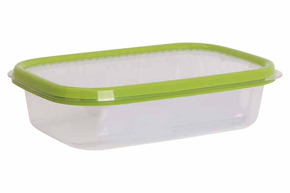 Match-Ups Basics Frischhaltedose 80 cl Grün, Polypropylen, 21,5 x 15,5 x 5 cm