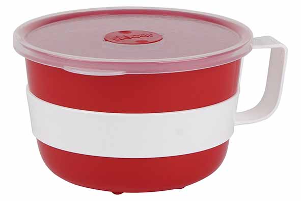 Microsafe Nudelschüssel 1,15 l mit Griff 19 x 16,5 x 10 cm