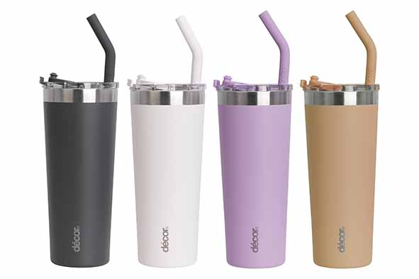 IDW travel tumbler 650 ml mixed colours roestvrij staal