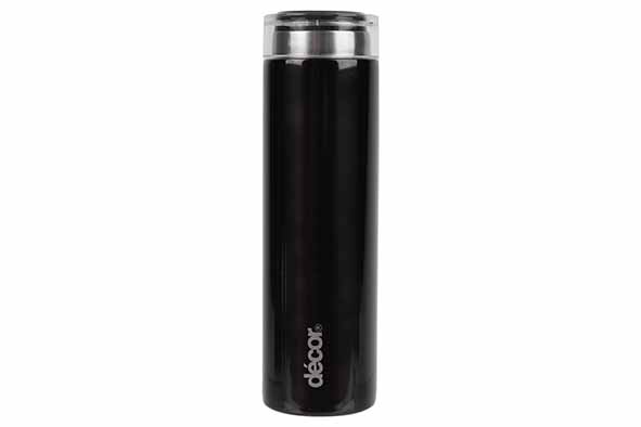 Insulated Double Wall isoleerfles 300 ml zwart, roestvrij staal