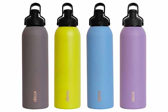 Flipseal Trinkflasche 750 ml Farben sortiert Edelstahl