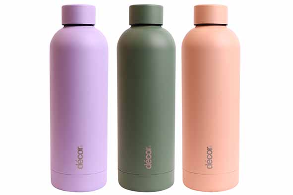 Insulated Double Wall Trinkflasche 500 ml Edelstahl mit Schraubverschluss